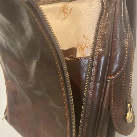 Floto Milano Italian Full Grain New Leather Pack Backpacks